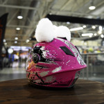 Белые ушки на шлем